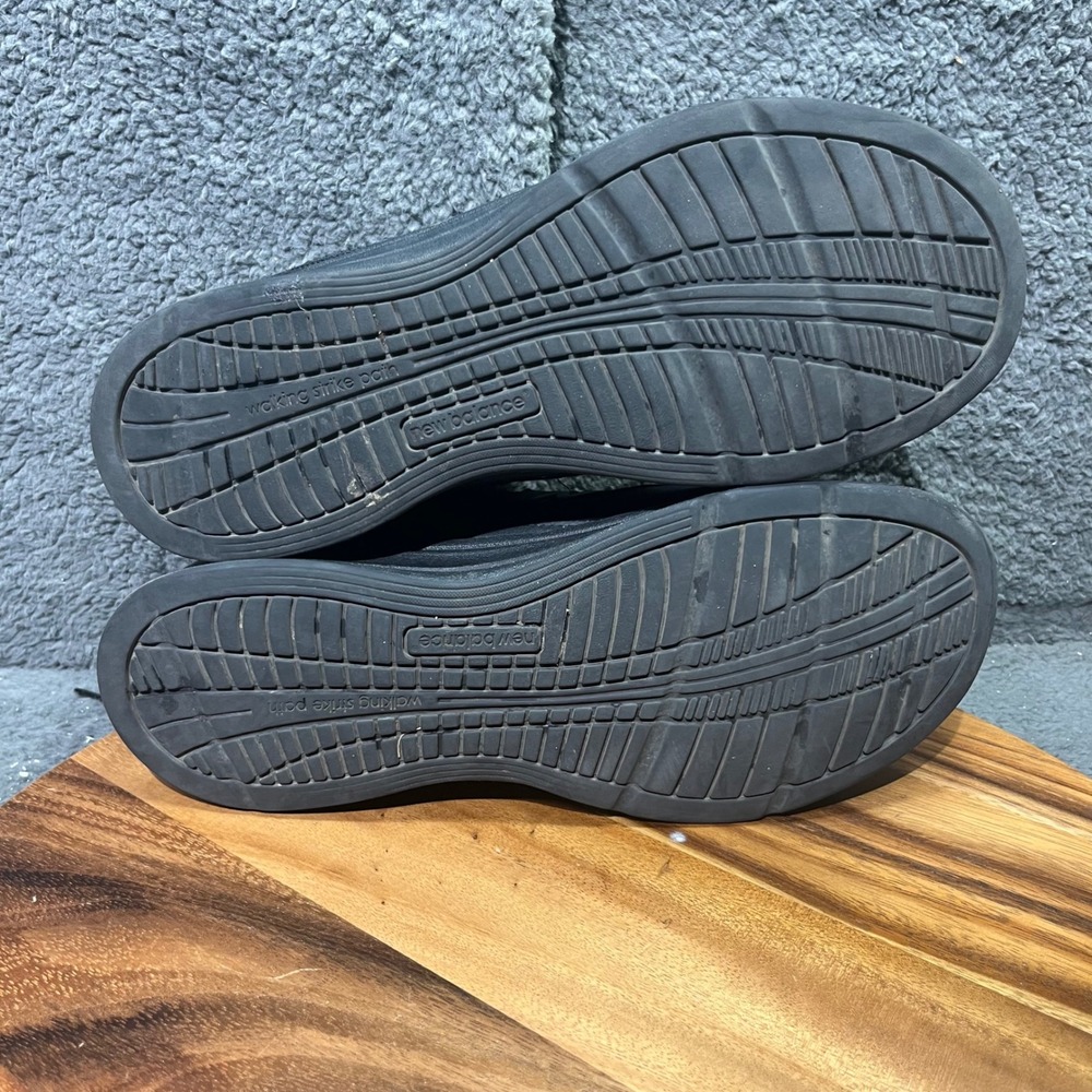 New Balance 577 Mens Black Leather Lace Up Walking Shoes Size 13‎ NO INSOLES - Picture 11 of 12